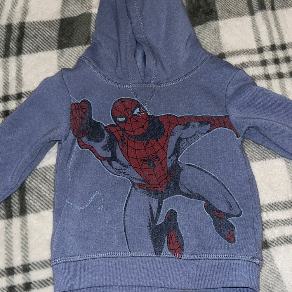 Marvel Gray Fleece Hoodie